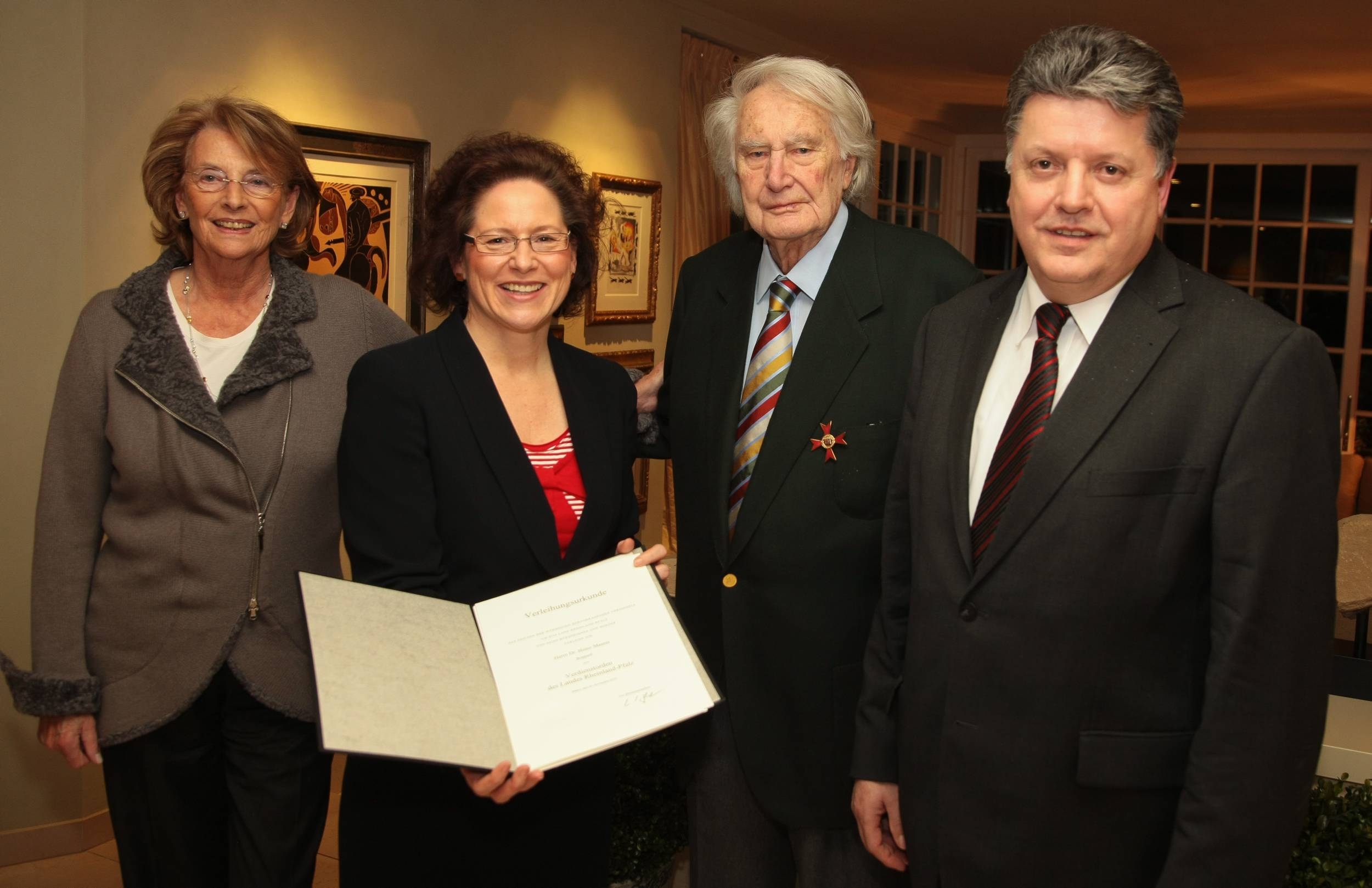 Landes-Verdienstorden für Dr. Heinz Maurer